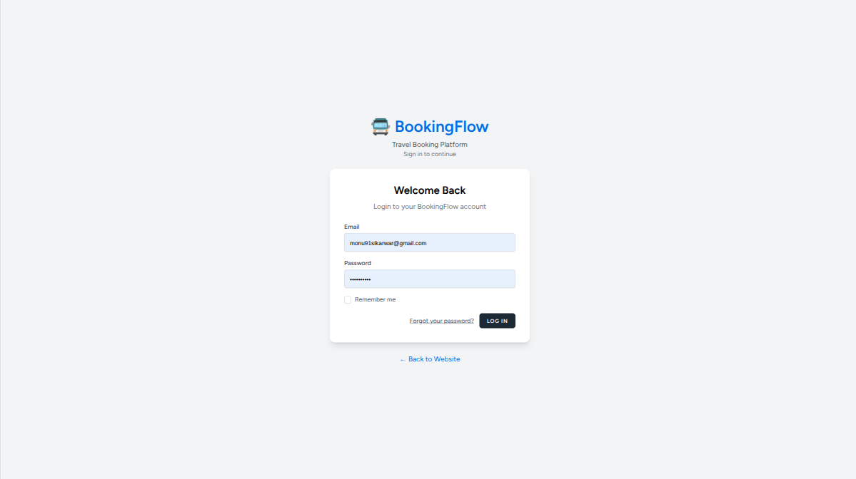 Customer Login