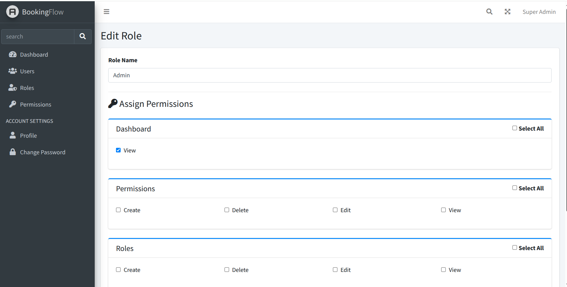 Role Edit