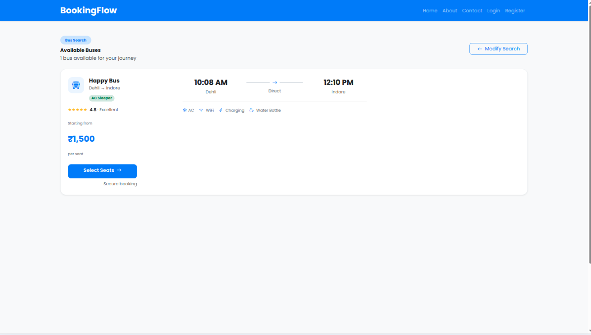Trip Listing