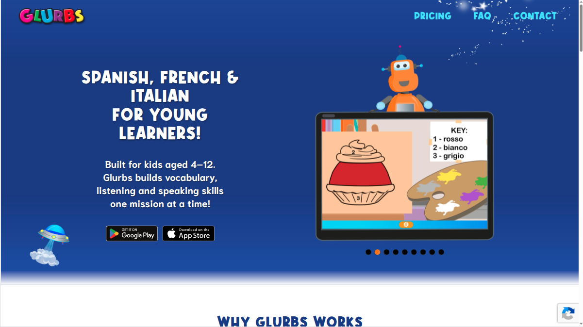 Glurbs project screenshot